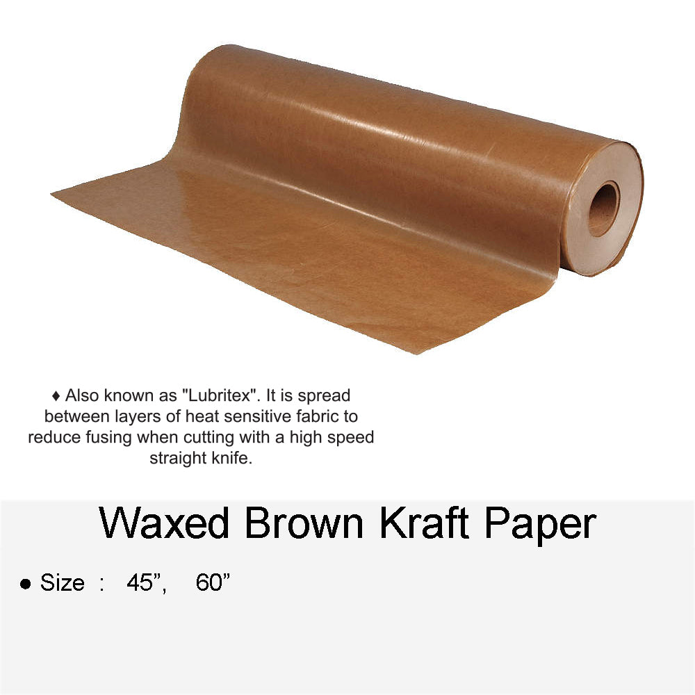 WAXED BROWN KRAFT PAPER – SIL THREAD INC.